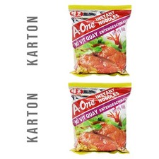 60erPack (60x85g) A-One Instantnudeln Enten Geschmack Mi Vit Instant Nudelsuppe