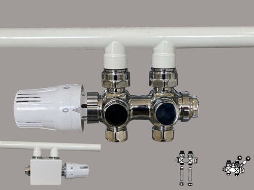 Mittelanschluss set multiblock - mittelanschluss-set,