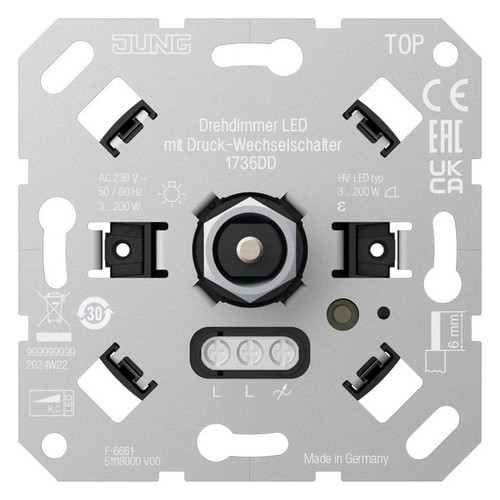 Jung 1735dd led mit - 1735dd,