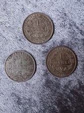 kaiserreichmuenzen 3 mal 1