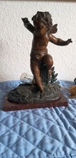 Figuren- Lampe,Tischlampe,Putti,Bronze,Eyecatcher,23cmx9cmx17cm