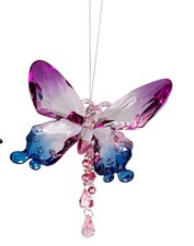Dekohänger Schmetterling lila