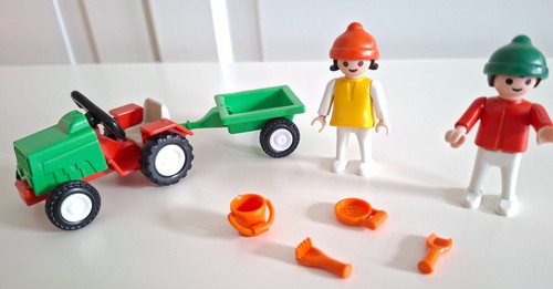 Playmobil kinder mit traktor - playmobil,