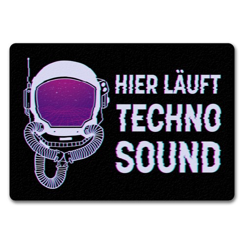 Hier läuft techno sound - hier,