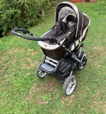 Gepflegter, gebrauchter Kinderwagen Teutonia Mistral S braun-beige