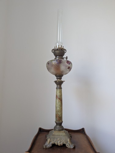 Antike petroleumlampe - antike,