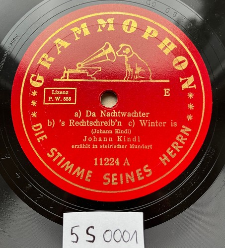 78rpm johann kindl steirische - kindl,