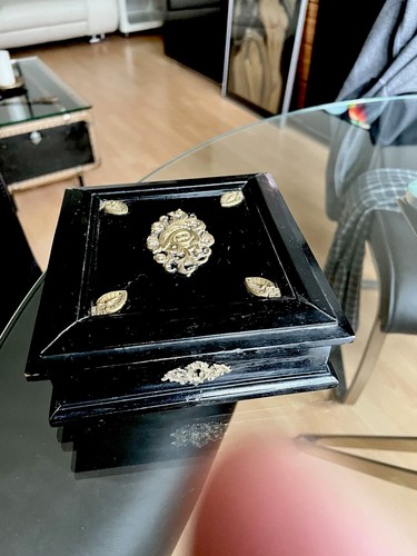 Biedermeier schmuckschatulle - biedermeier,