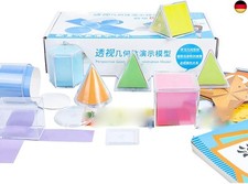 Geometrische Körper, 8 Stück