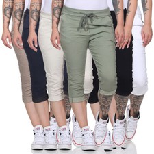 Damen Bermuda Capri kurze Hose