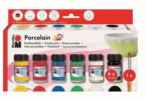 Marabu porzellan keramik - marabu,