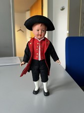 Vintage Puppe Junge in Tracht