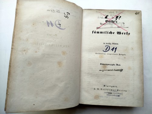 Johann wolfgang von - goethe, –