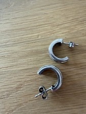 Kleine 925 Silber Creolen /