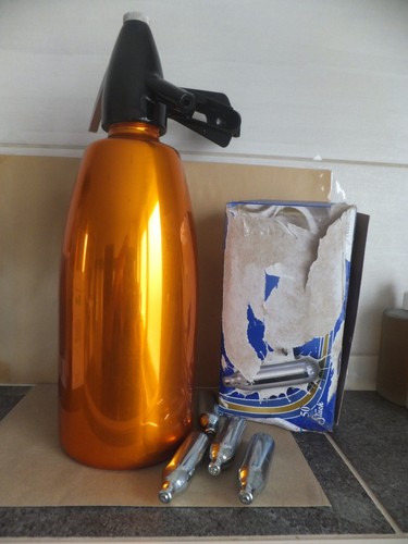 Liter aluminium soda siphon - liter,