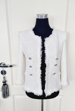 Edler Zara Boucle Blazer Jacke