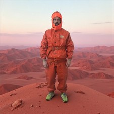 Schwedischer Militär Tauch Überlebensanzug - Orange Kaltwasser Rettungsausrüstung