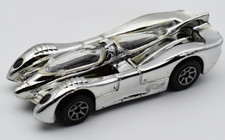 Hot Wheels Dark Rider II 1996 Power Pistons chrome, 7SP Wheels. Malaysia Basis