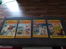 Sindbad Comic Konvolut Nrn. 32+35+37+41 von 1979 Bastei Verlag