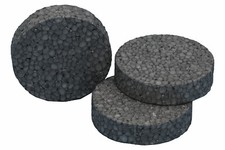 Styropor Rondelle Graphit