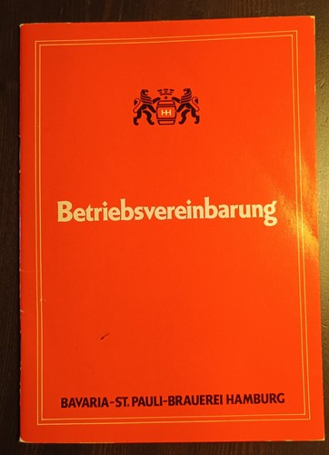 Betriebsvereinbarung brauerei - betriebsvereinbarung,