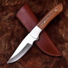 JAGD MESSER aus  Steel Blade Stainless,  Hand verarbeitetes 001Rwood