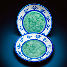 Villeroy Boch SWITCH 3 Pastaschale Nudelteller 20cm BLUE LEAVES Gallo UNBENUTZT