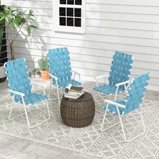  Set of 4 Patio Folding
