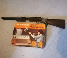 Telespiel: Universum Color Multispiel 4106 Mit Pump Gun GEWEHR Selten