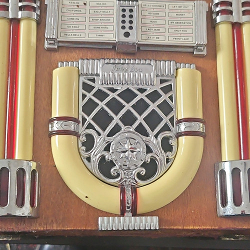 Juke box vintage - vintage, jukebox-radio