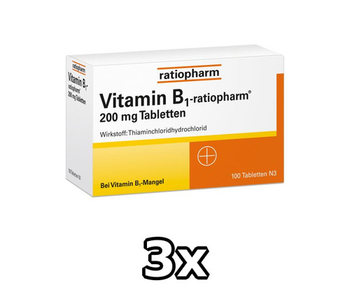 Vitamin ratiopharm 200 - vitamin, b1-ratiopharm