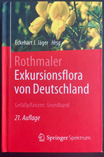 Rothmaler Exkursionsflora von Deutschland. Gefäßpflanzen: Grundband Neuwertig!