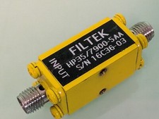 Highpass Filter, FILTEK HP35/7900 5AA, 7.9 GHz SMA(f)