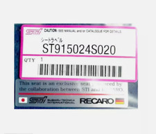 Subaru genuine impreza - genuine, sti