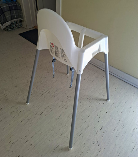 Ikea baby hochstuhl weiß - hochstuhl, weiß/grau