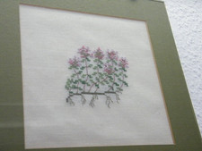 Kreuzstich Stickbild Fremme