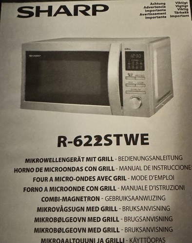 Sharp 622stwe freistehende - r-622stwe,