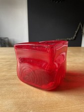 Kerzenglas Teelichthalter rot 10 x 10, Top