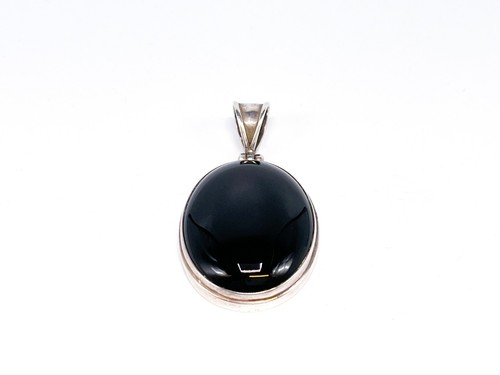 Vintage schmuck onyx schwarz - onyx,