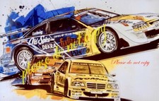 OPEL CALIBRA DTM Kunst-Poster
