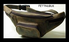 1A SATTLERQUALITÄT Bauchtasche LEDER Gürteltasche NEU Büffelleder MARKTTASCHE **