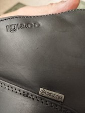 IGI&CO SCARPE UOMO 45 Vera Pelle Nera Usate Pochissimo Goretex INVERNO 2023 