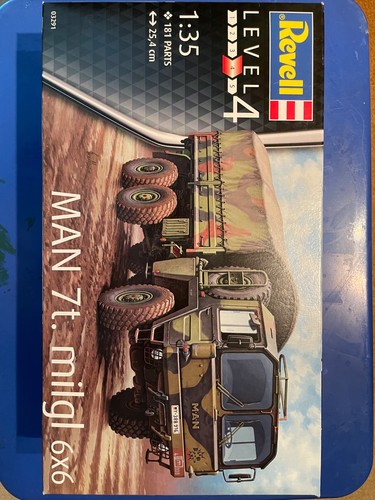 Revell man milgl 6x6 - 7t., 1:35