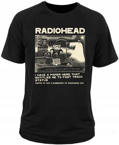 Shirt radiohead - t-shirt,