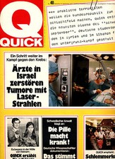 Kult-Illustrierte QUICK, Nr 40