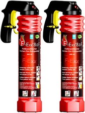 F-Exx 8.0 F - 2er Spar-Pack Haushalt Schaum Feuerlöscher (Made in Germany)