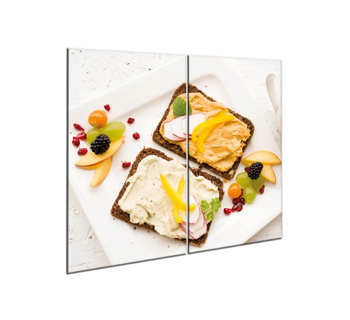 Herdabdeckplatten set 2x30x52 - herdabdeckplatten,