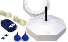 Pondlife MK-9502 Eisfreihalter Anti Ice Komplett Set, Eisfrei Belüfter Garten Te