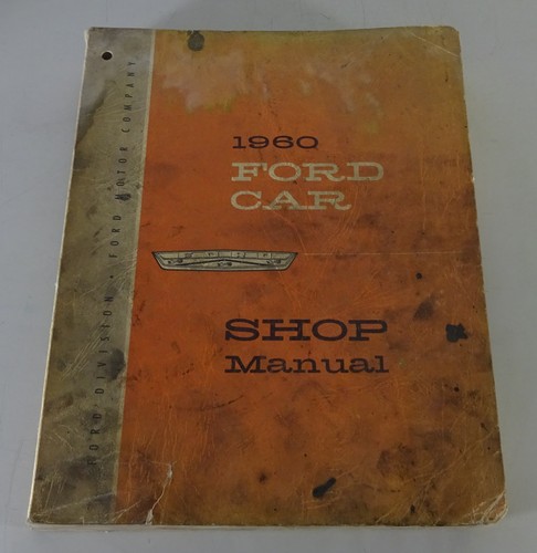 Workshop manual ford fairline - workshop,