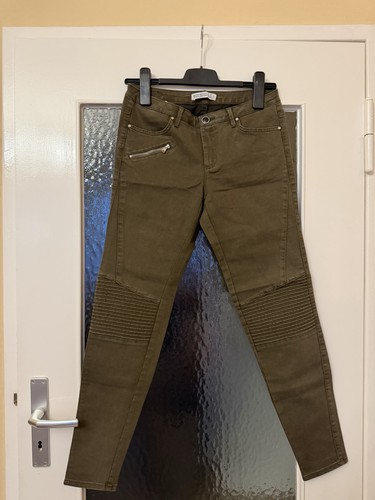 Damen zara basic khaki jeans - damen,